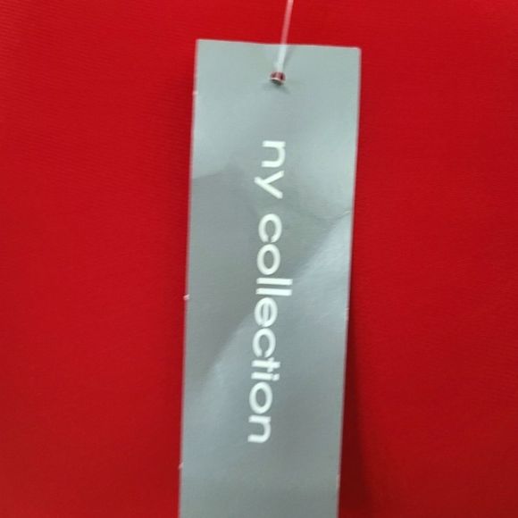 NY Collection V Neck Dress XS - Picture 8 of 9